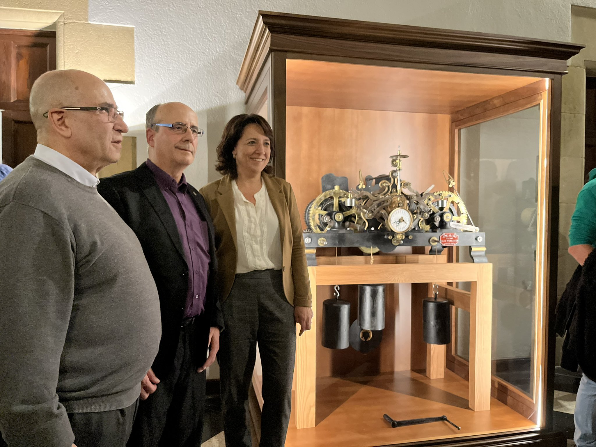 Anna Erra, Miquel Cañelles i Joan Pedrals