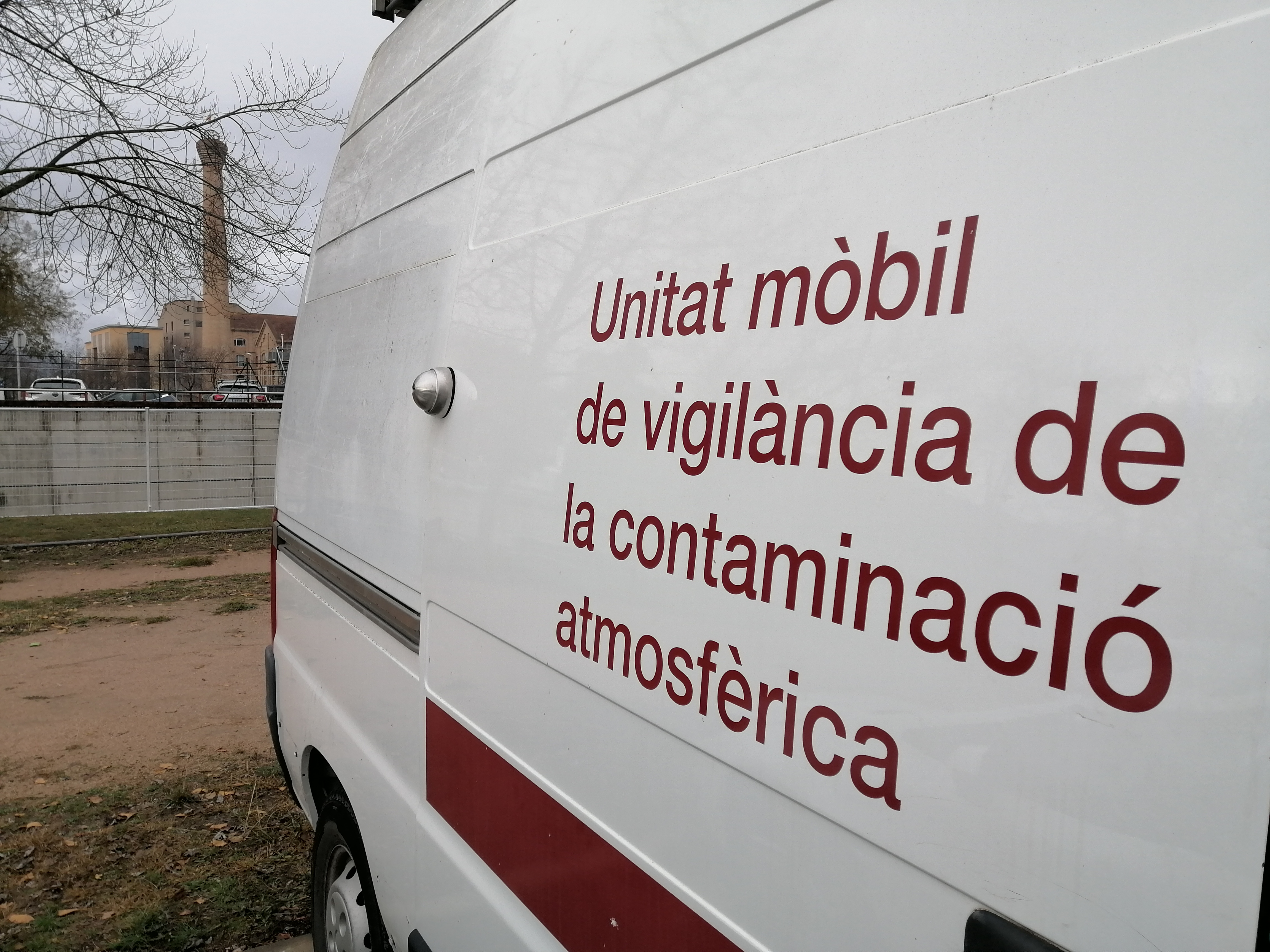 Unitat mòbil de control de la qualitat de l’aire
