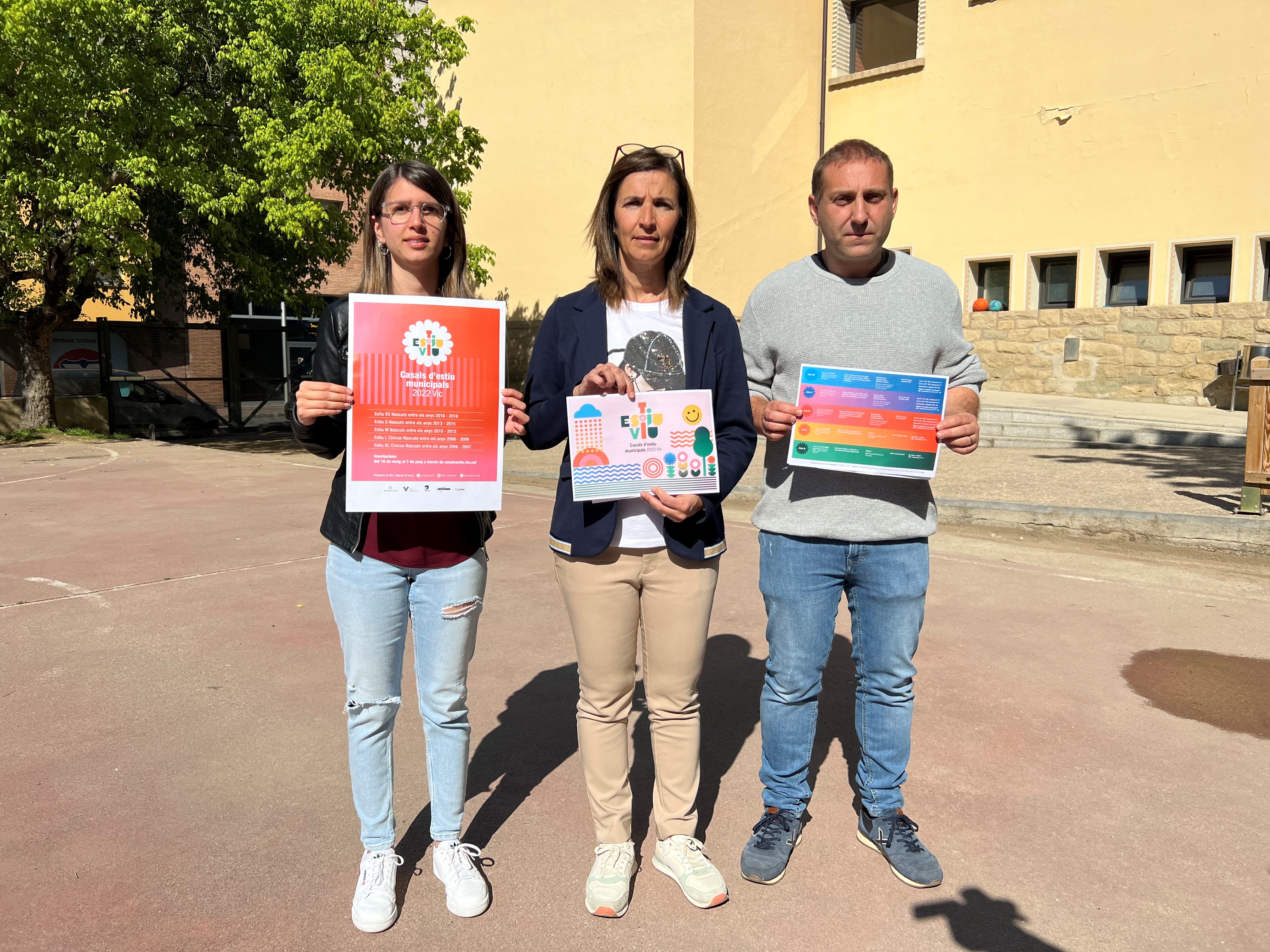 Txell Castro, Elisabet Franquesa i Joan Casas