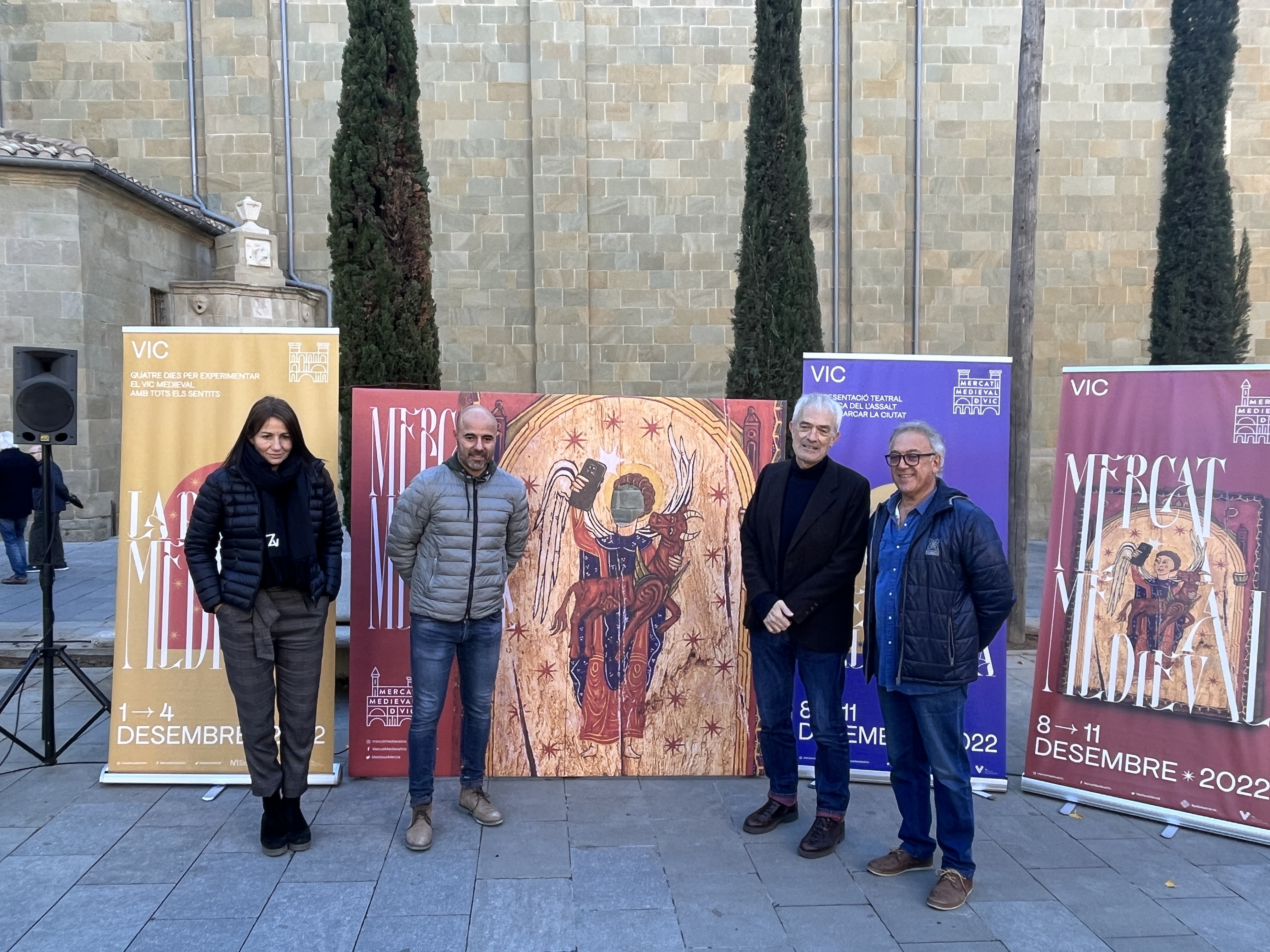 Presentació del Mercat Medieval a la ciutat de Vic 