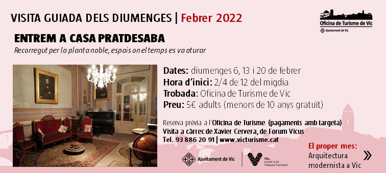 Visita “Entrem a la casa Pratdesaba”