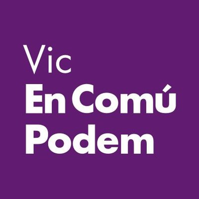 Logo de Vic En Comú Podem.