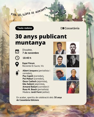 30 anys publicant muntanya.