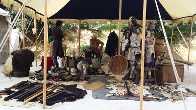 Campament medieval - Escola de Cavallers.