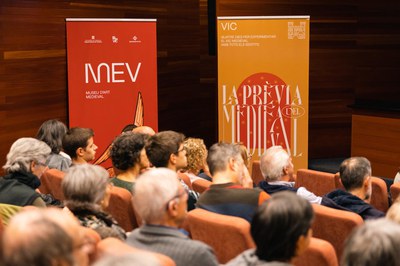 Conferència la moneda dels bisbes de Vic: simbologia i poder.