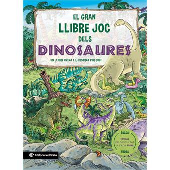 Conte il·lustrat "El gran llibre joc dels dinosaures".