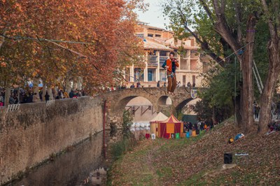 Demostració de Highline: sobre el Mèder en equilibri.