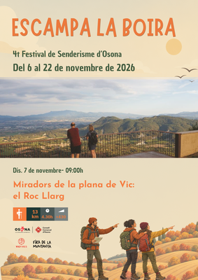 Miradors de la plana de Vic: el Roc Llarg.