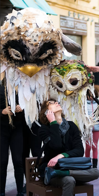 Nagitalùk, espectacle d'enormes criatures alades.