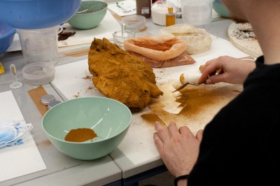 Pigments Naturals a Partir de Terres Locals.