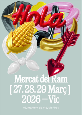 Cartell Mercat del Ram.