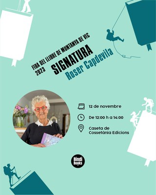 Signatura de llibres amb Roser Capdevila.