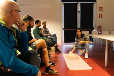 Xerrada Tècnica de Primers Auxilis a la Muntanya amb Erola Bisquert.