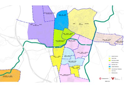 Mapa de barris.