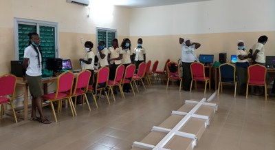Sala Informàtica CRETEF Ziguinchor, Senegal