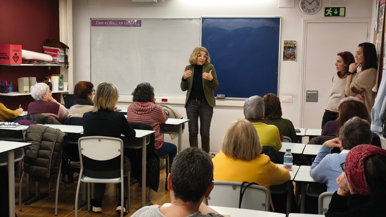 Obertura de la formació a càrrec de la regidora Núria Homs Molist