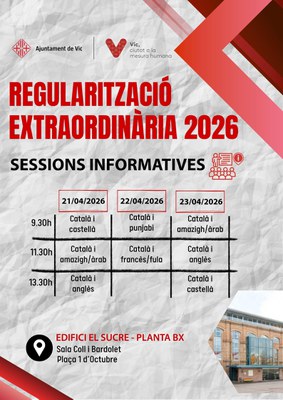 Sessions informatives per a la ciutadania