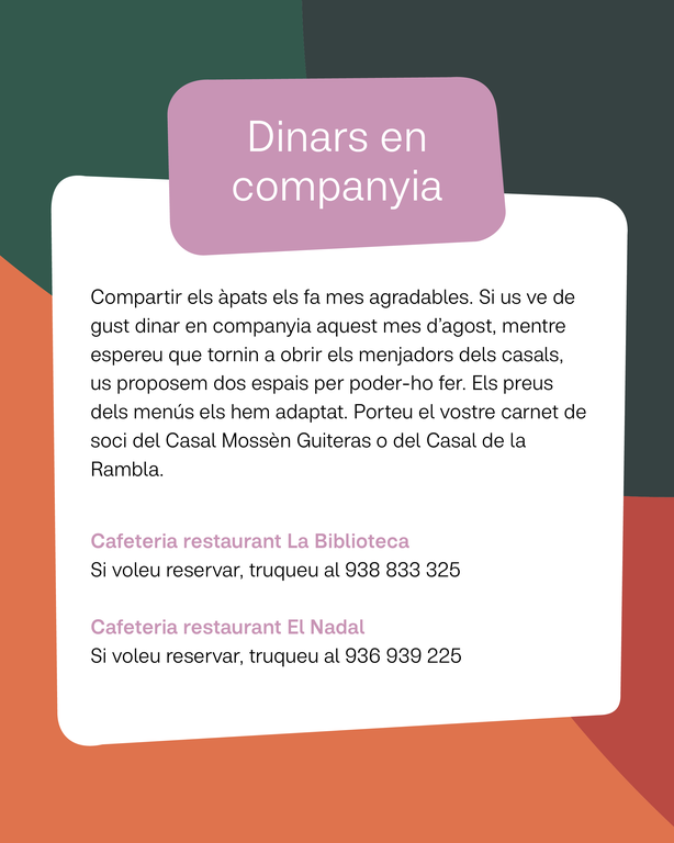 Dinars en companyia