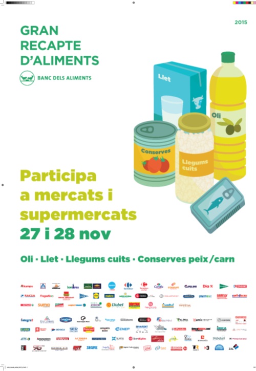 Cartell Gran Recapte d'Aliments