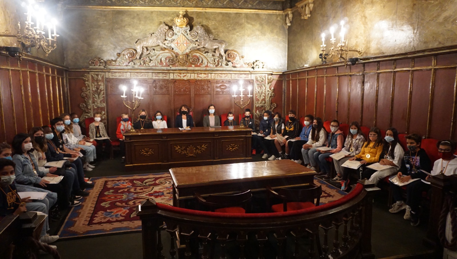 Anna Erra, Elisabet Franquesa i el nou consistori infantil