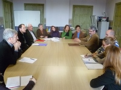 Reunió amb l'Ajuntament de Balaguer.