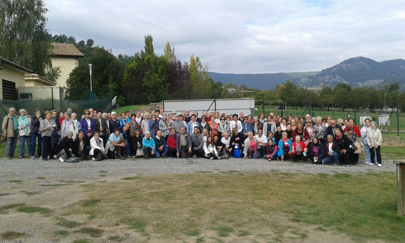 Foto al finalitzar la caminada