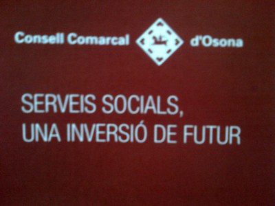 Presentació de la memòria 2013 dels Serveis Socials d'Osona.