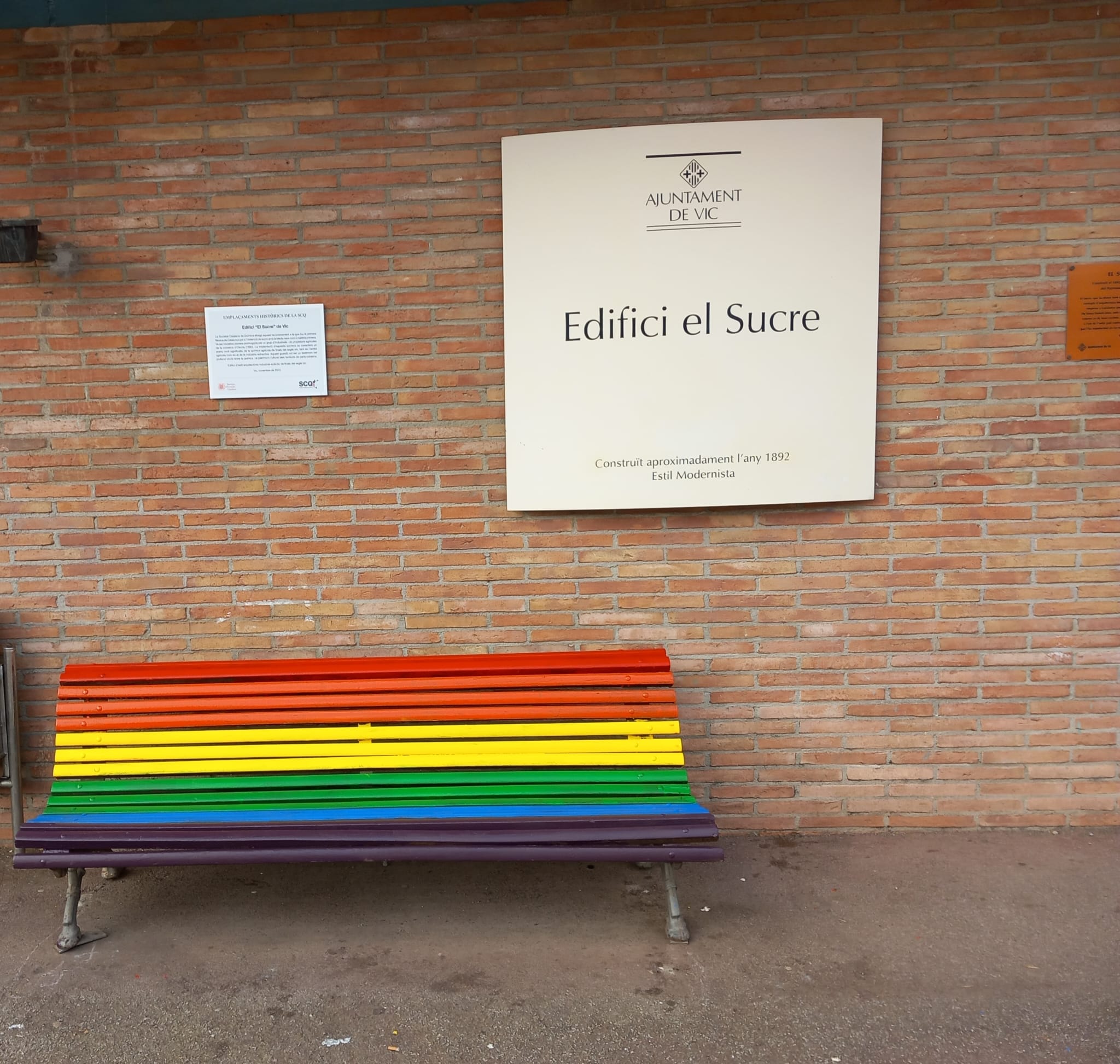 Acció del grup de joves LGTBI+