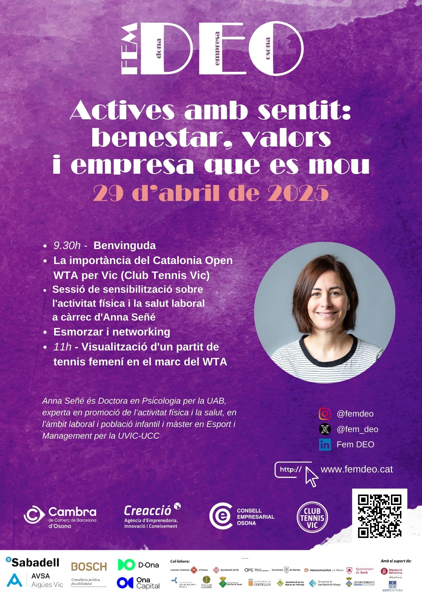 Cartell de l'activitat que es portarà a terme el proper dimarts