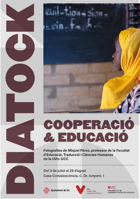 LA UVIC-UCC ACULL L'EXPOSICIÓ DIATOCK: COOPERACIÓ I EDUCACIÓ .