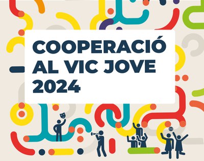Cartell de "El mes de la cooperació" de l'edició 2024..