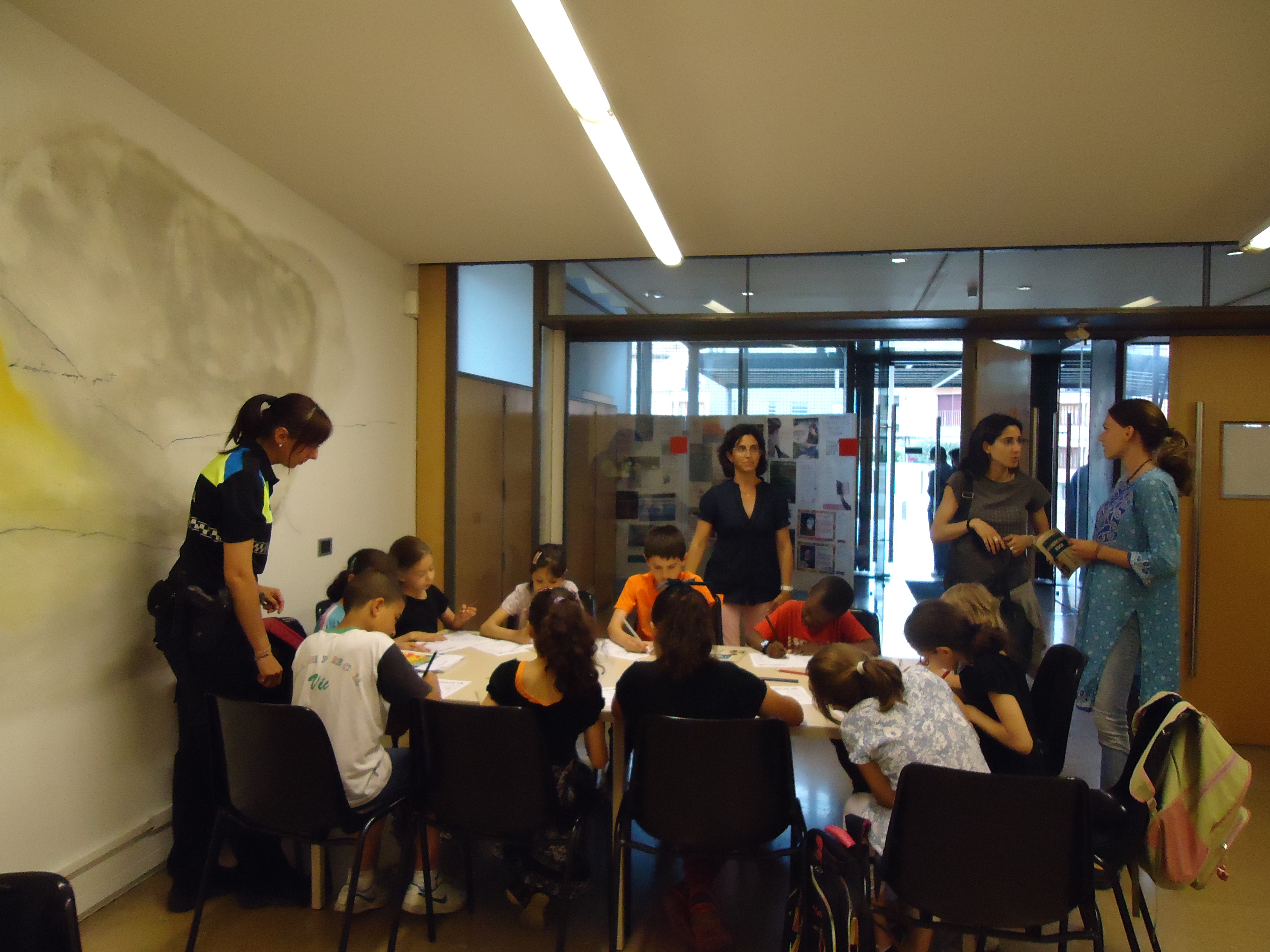 Un moment de l'activitat.