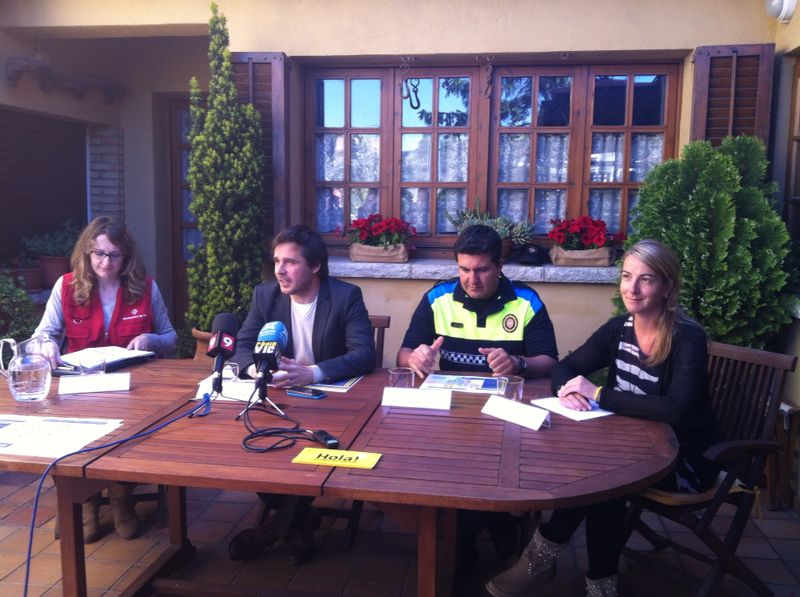 Ballana amb els coordinadors dels serveis de la regidoria.