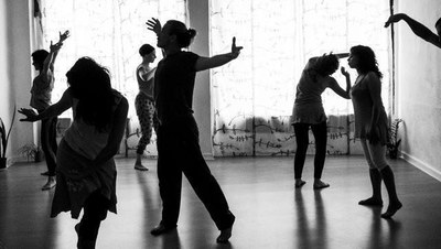 Persones en moviment.