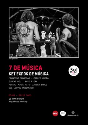 Exposicions: Recorregut 7 de Música 2026.