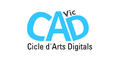 Logotip del Cicle d'Arts Digitals de Vic.