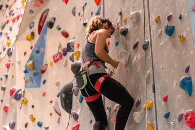 Escalada amb corda.
