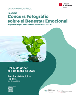 1a edició Concurs Fotogràfic sobre el Benestar Emocional.
