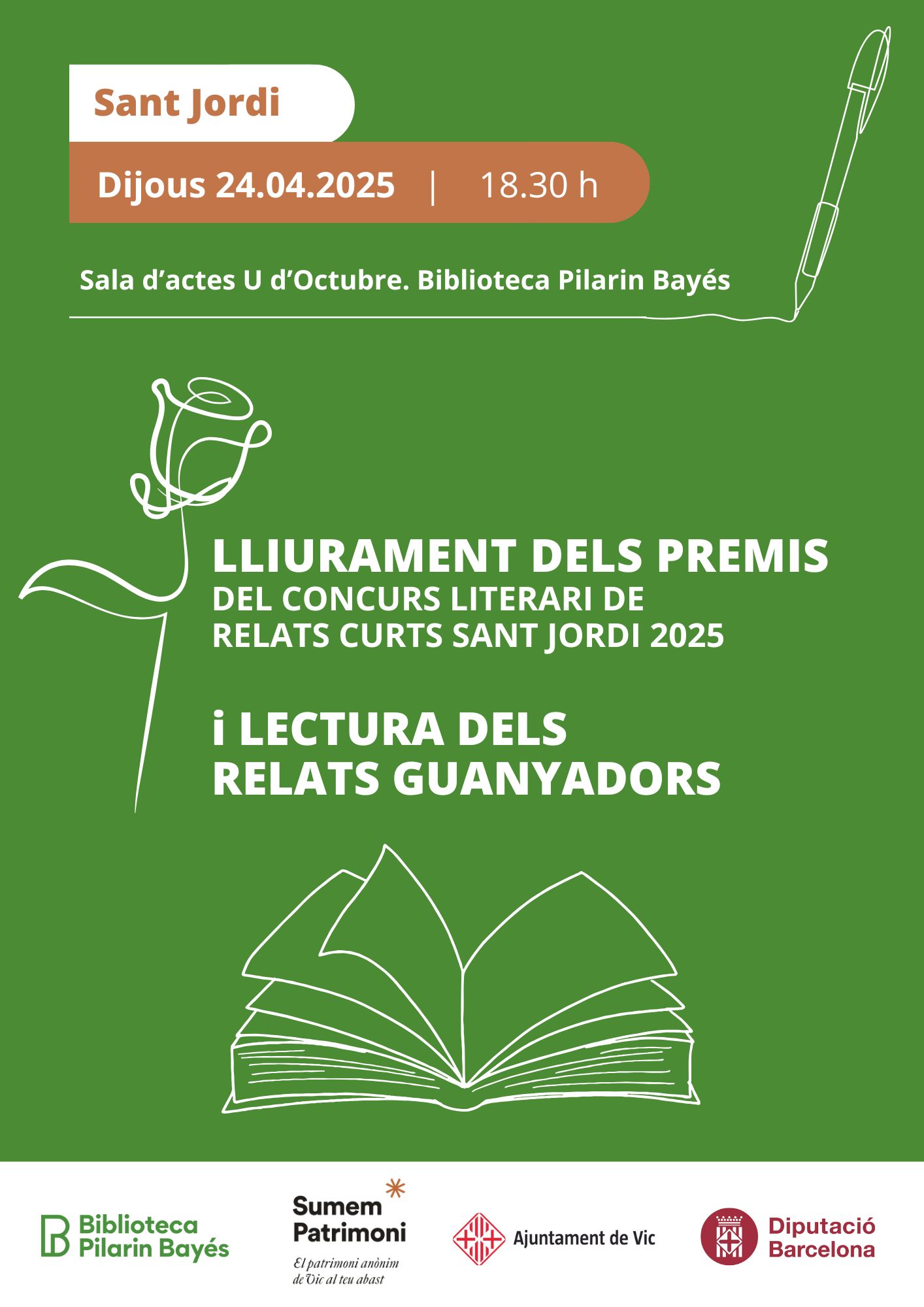 Acte de Lliurament del Concurs de Relats Curts
