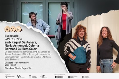 AVP. Accions poètiques. VERSONS.