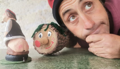 Gerard Garcés, el tió i el caganer..