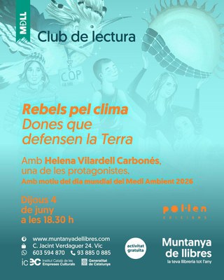 CDL 'Rebels pel clima. Dones que defensen la Terra.'.