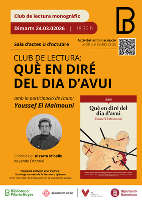Club de lectura monogràfic: Veus d'Àfrica