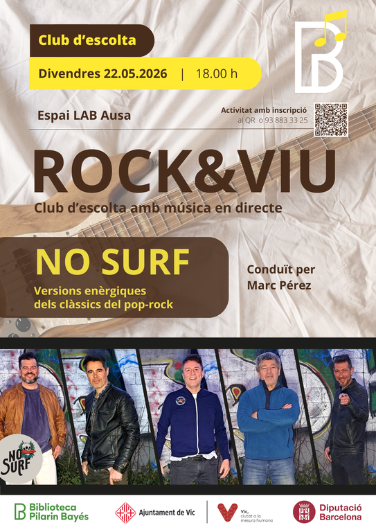 Club d'escolta Rock&Viu amb No Surf
