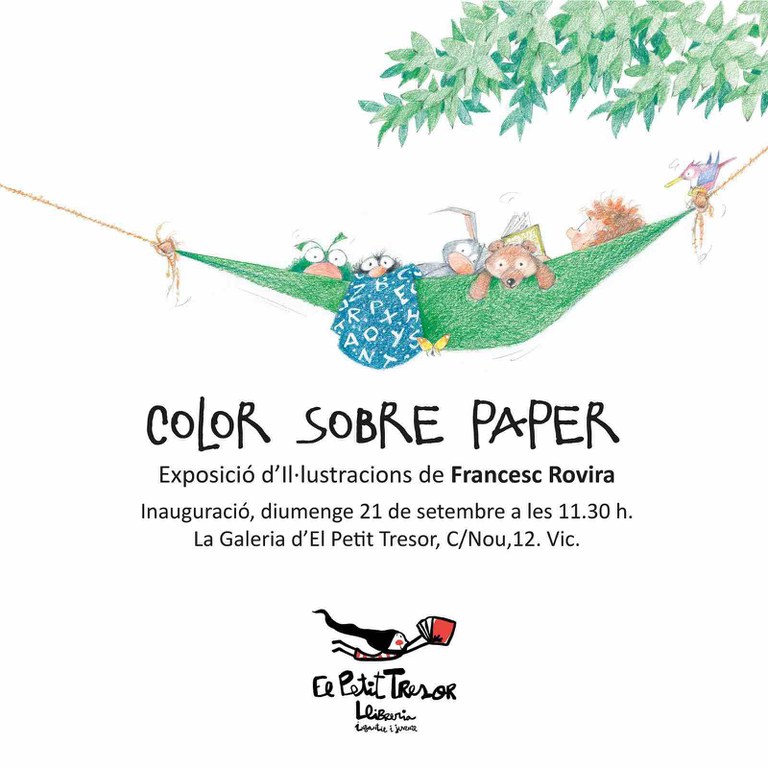 COLOR SOBRE PAPER, EXPOSICIÓ DE FRANCESC ROVIRA - Ajuntament de Vic
