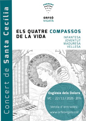 Concert de Santa Cecília de l'Orfeó Vigatà.