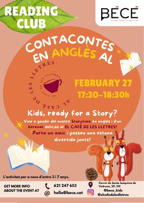 CONTACONTES EN ANGLÈS.