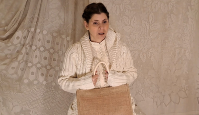 Sílvia Blavia actuant.