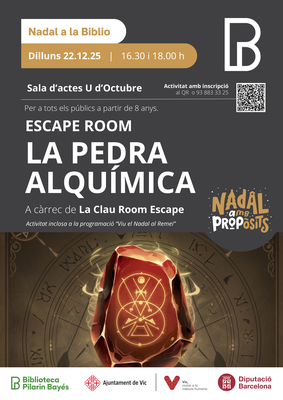 Escape room: la pedra alquímica