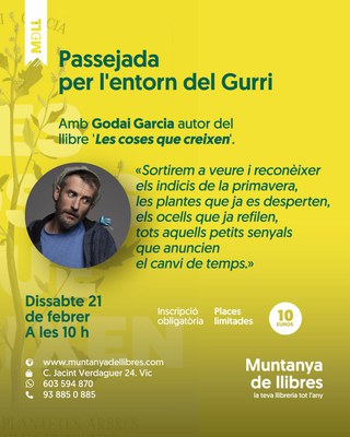 'Passejades per la natura'.